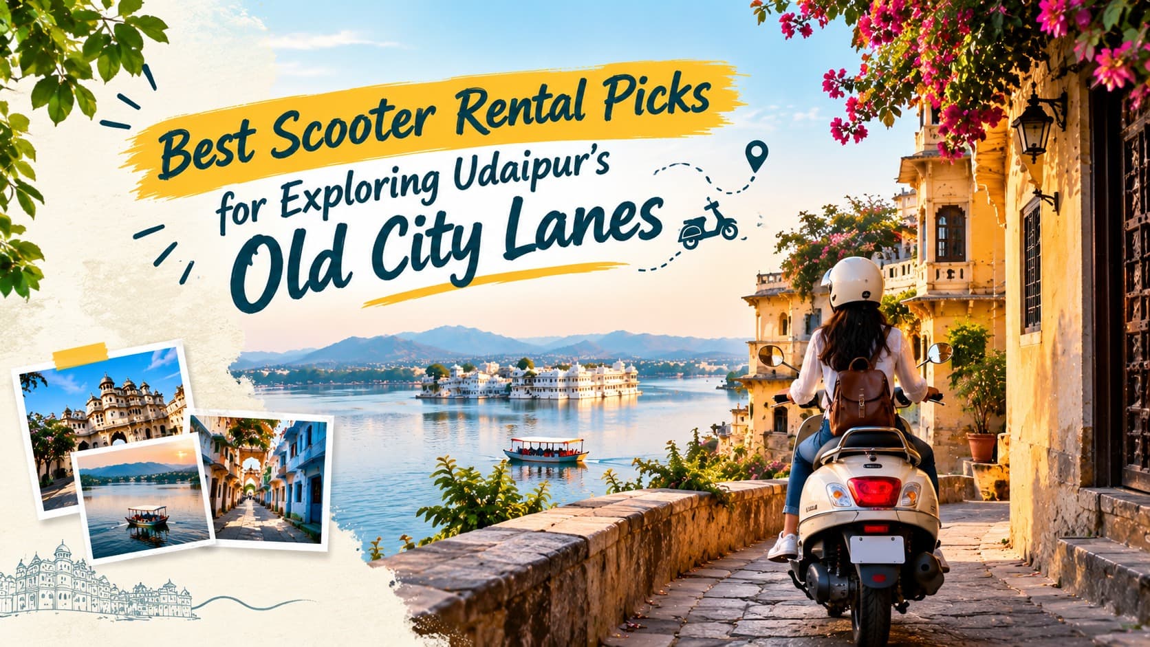 Best Scooter Rental Picks for Exploring Udaipur's Old City Lanes